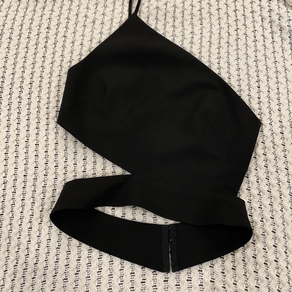 MICHELLE MASON Asymmetrical one shoulder bandeau top size 2 sold out!! - Picture 4 of 9